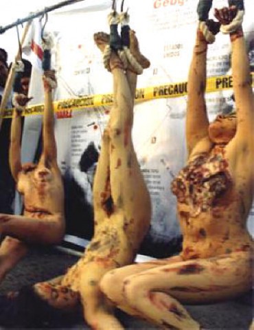 A aparição de adolescentes violadas, mutiladas e assassinadas na cidade de Juarez (México) corresponde ao que parece a rituais satânicos.