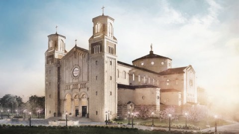 Projeto Igreja Imaculada Conceição (FSSPX), Santa Maria, Cansas, Estados Unidos (Foto Reprodução: FSSPX)