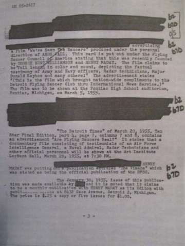(Nick Redfern) PÃ¡gina do arquivo George Hunt Williamson do FBI, desclassificado em domÃ­nio pÃºblico pela Lei de Liberdade de InformaÃ§Ã£o dos Estados Unidos.