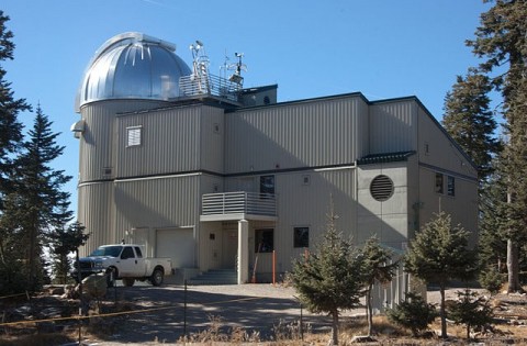 LUCIFER, o telescópio do Vaticano localizado no Monte Graham, no Arizona (EUA).