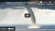 Tromba d’água se forma e avança sobre cidade no Amazonas (vídeo)