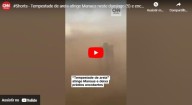 Tempestade de areia atinge Manaus e encobre prédios (vídeo)
