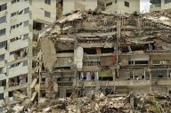 Um milagre entre os escombros na Venezuela: 