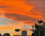 Nuvens estranhas apareceram no céu do México 
