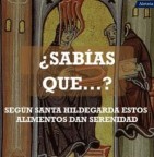 Alimentos que dão serenidade, segundo Santa Hildegarda