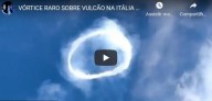 Vórtice raro sobre vulcão na Itália. Incêndio na Sibéria (vídeo)