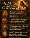 As 4 Regras para ter um dia abençoado