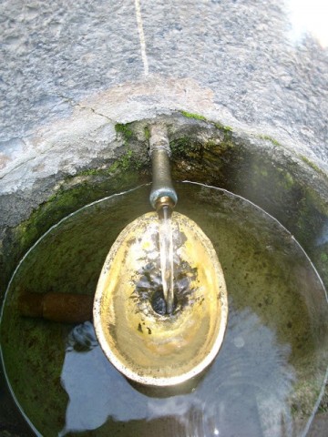 A fonte de La Salette.