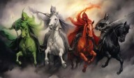 OS QUATRO CAVALEIROS ESTÃO CAVALGANDO. A GRANDE TRIBULAÇÃO COMEÇOU! (vídeo)