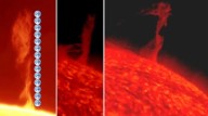 “ E HAVERÁ SINAIS NO SOL...” (Lc 21, 25)    Algo inédito está acontecendo no Sol, que os cientistas chamam de “Massive Plasma Tornado”