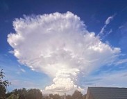 Nuvens estranhas na Ucrânia, em Zaporizhzhia e Odessa