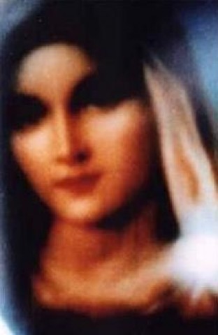 Retrato de Maria de San Damiano (Itália), não humano - ou seja, feito sem intervenção humana.