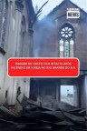 Após grande incêndio que devastou igreja no Rio Grande do Sul, Jesus Eucarístico e Sua escultura permanecem intactos