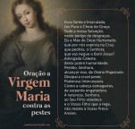 Oração à Virgem Maria contra as Pestes 