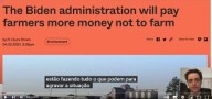 O CAVALEIRO DA FOME (Ap 6, 5-6) – Como produzir uma fome mundial? A administração do governo Biden pagará mais dinheiro aos agricultores para não cultivarem (vídeo) 